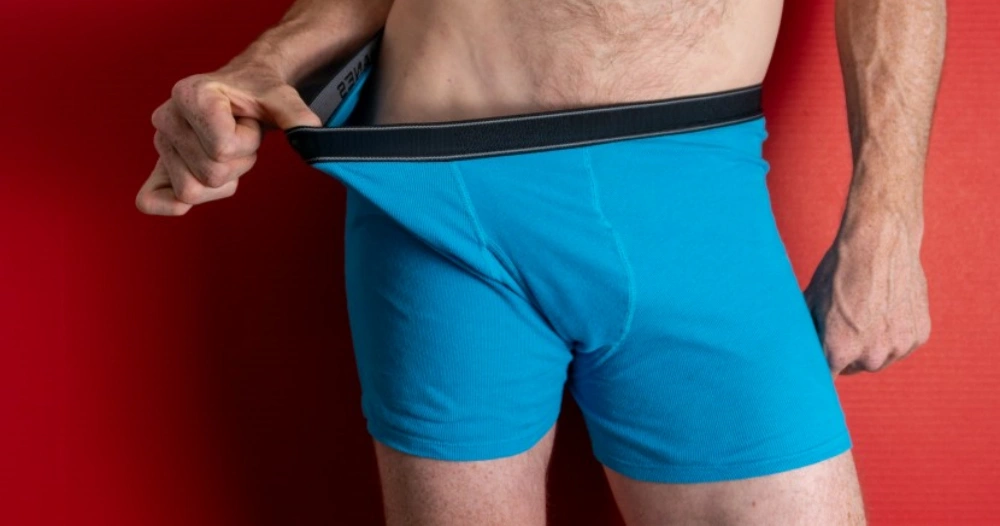 boxer brief waistband and leg design