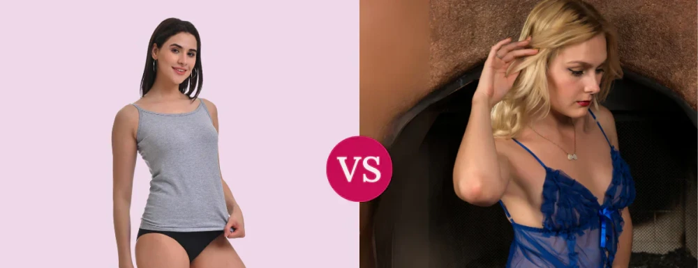 camisole vs chemise