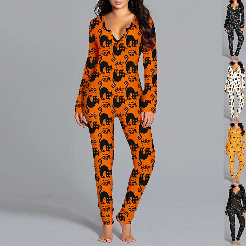 halloween jumpsuit pajamas