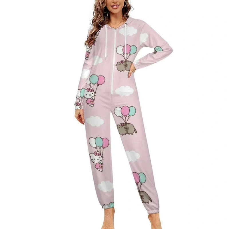 hello kitty jumpsuit pajama