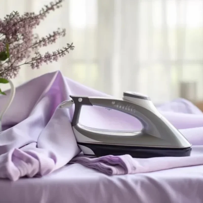how to iron satin