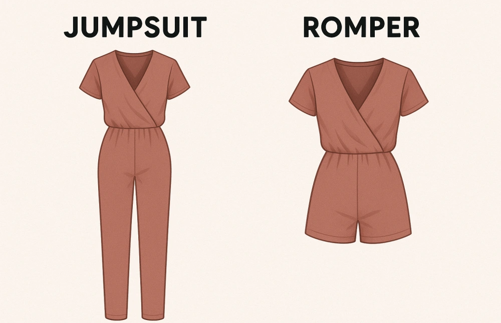 jumpsuit vs romper