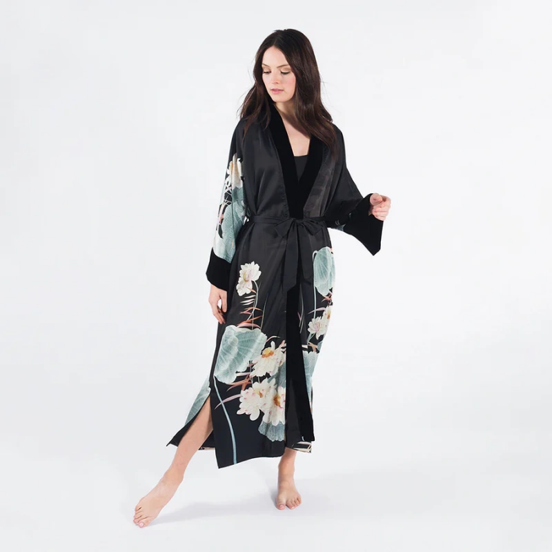 kimono wrap robe