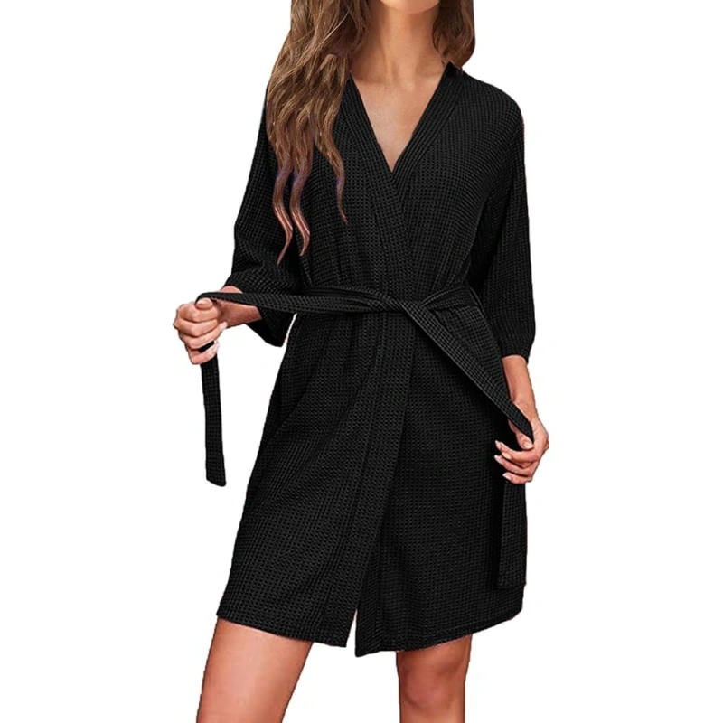 knit short robe