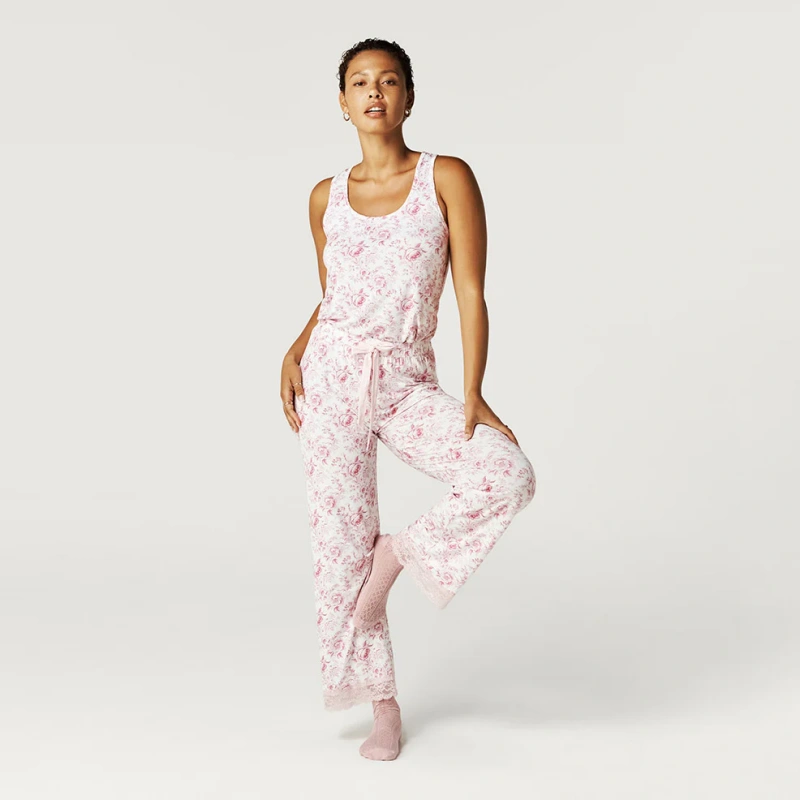 lace pajama pants set