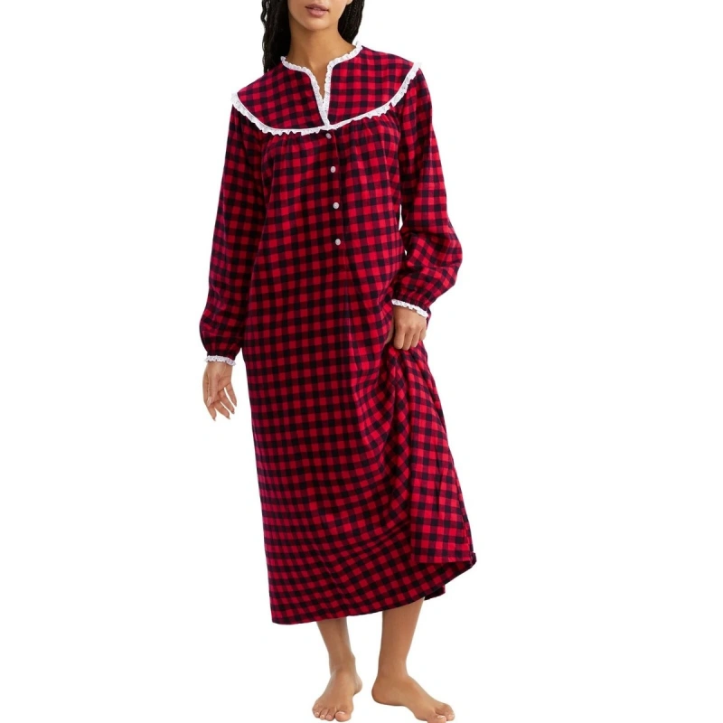 long christmas nightgown