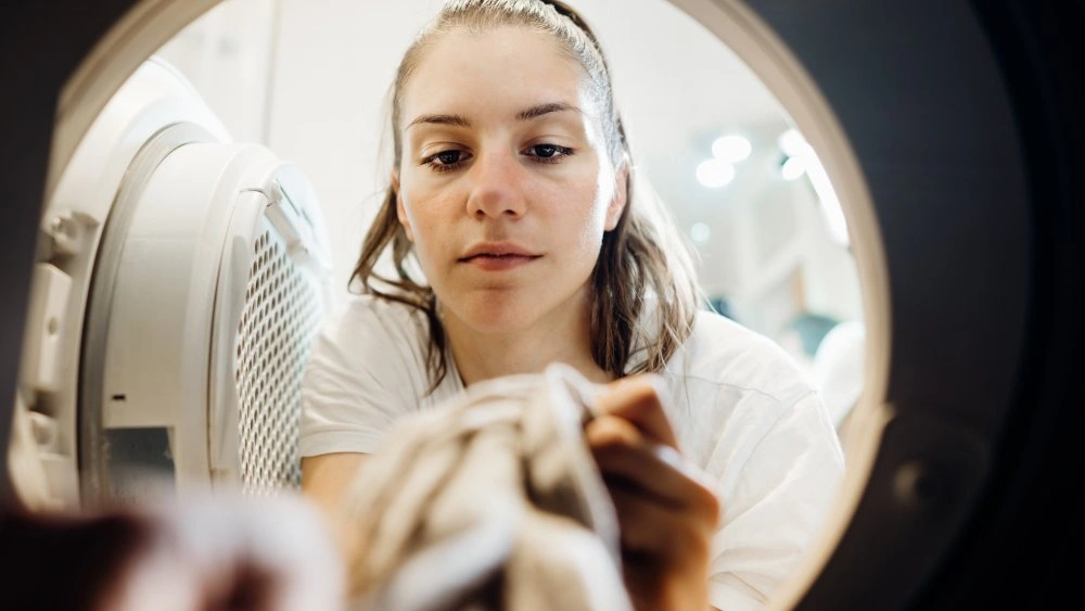 machine drying underwear