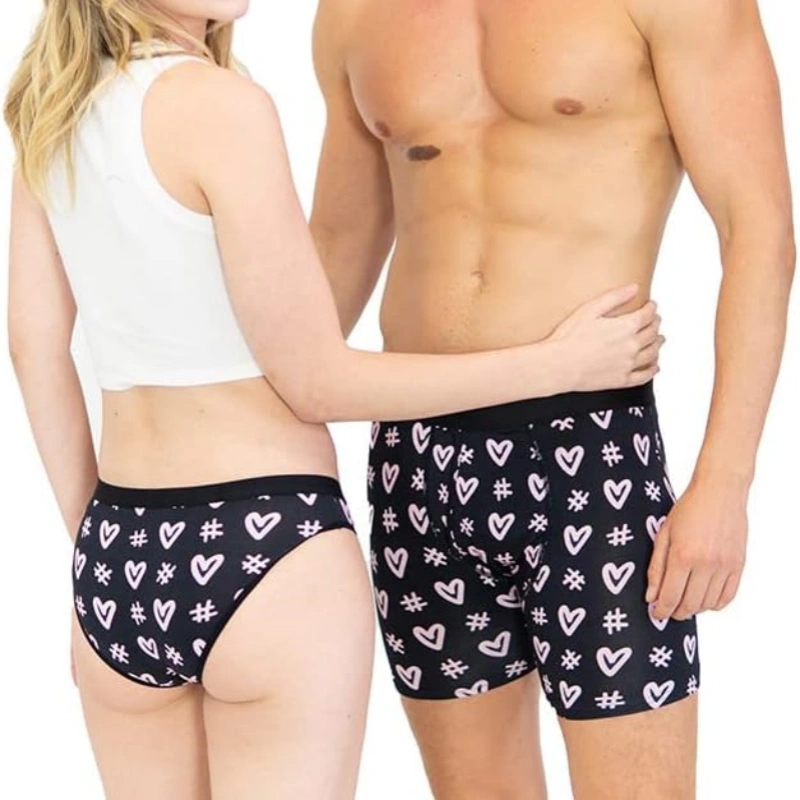 matching valentines underwear