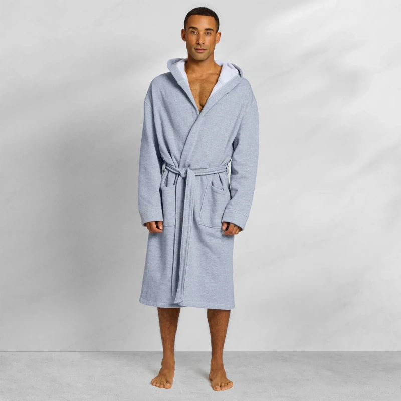 men's knit robe
