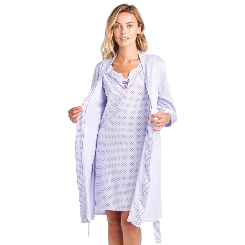 petite nightgown and robe set