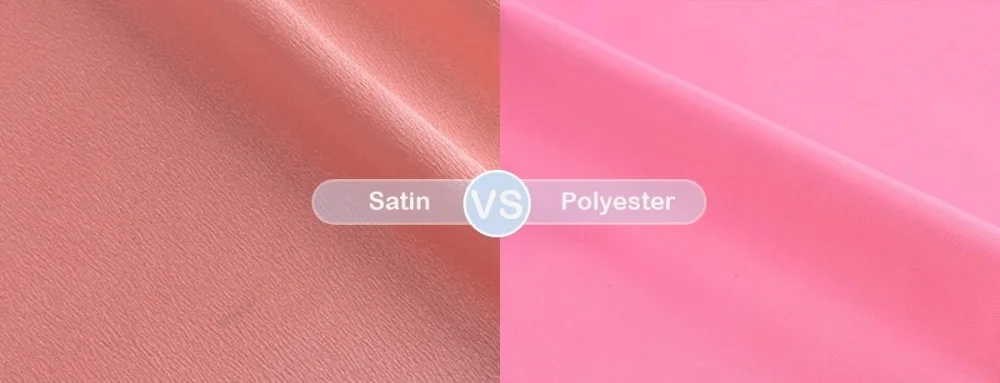 satin vs polyester