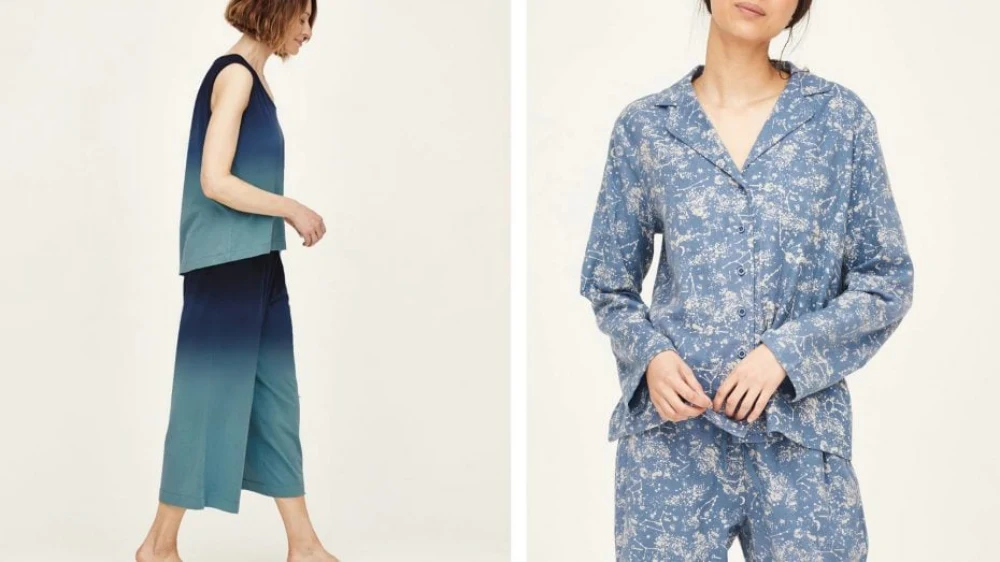 sustainability pajamas in fashion