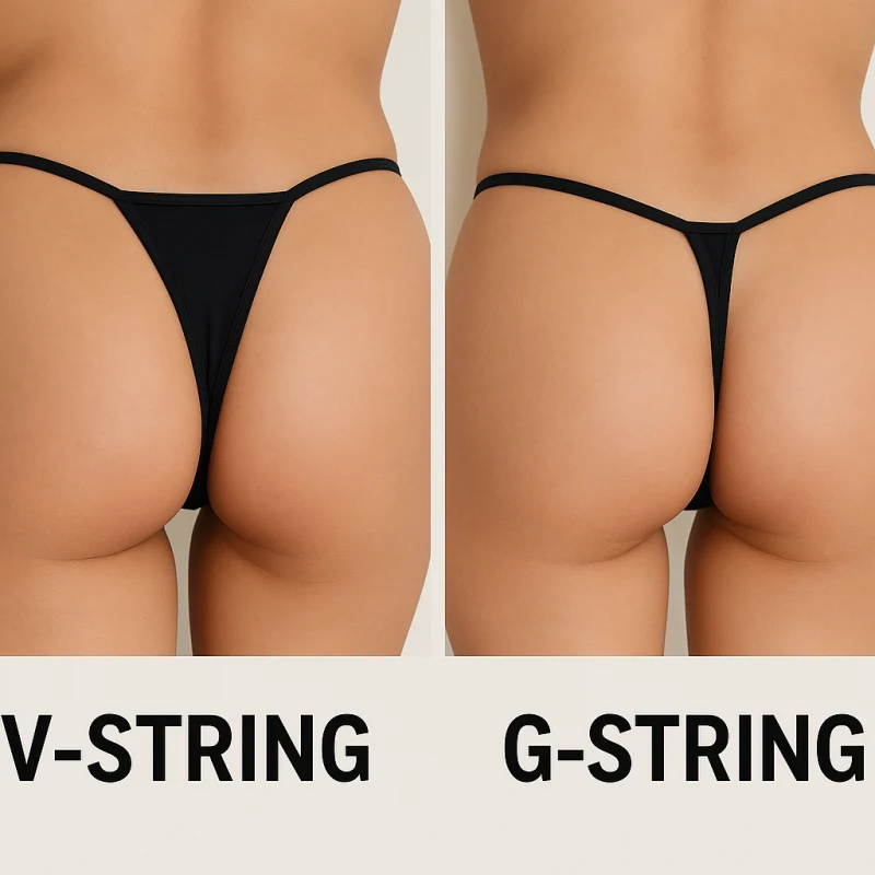 v string thong vs g string