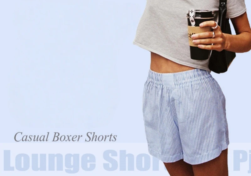 wearing boxer shorts with tees