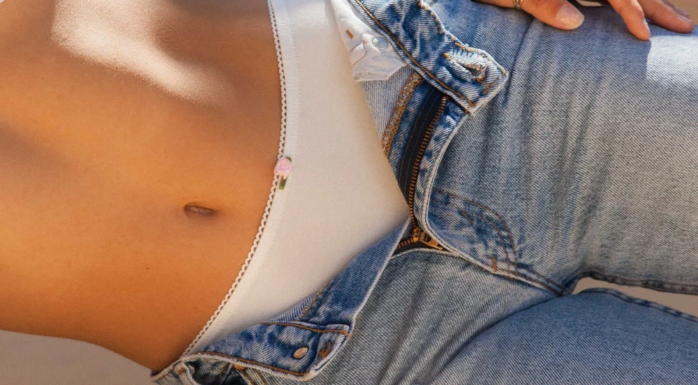 best underwear fabrics for low rise jeans