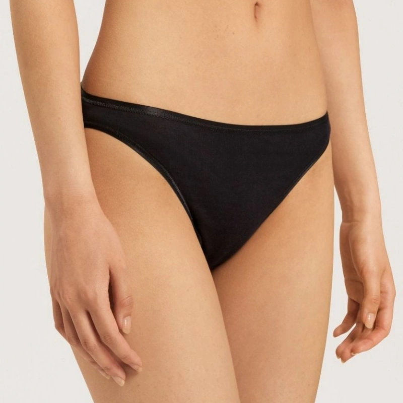 black high cut underwear