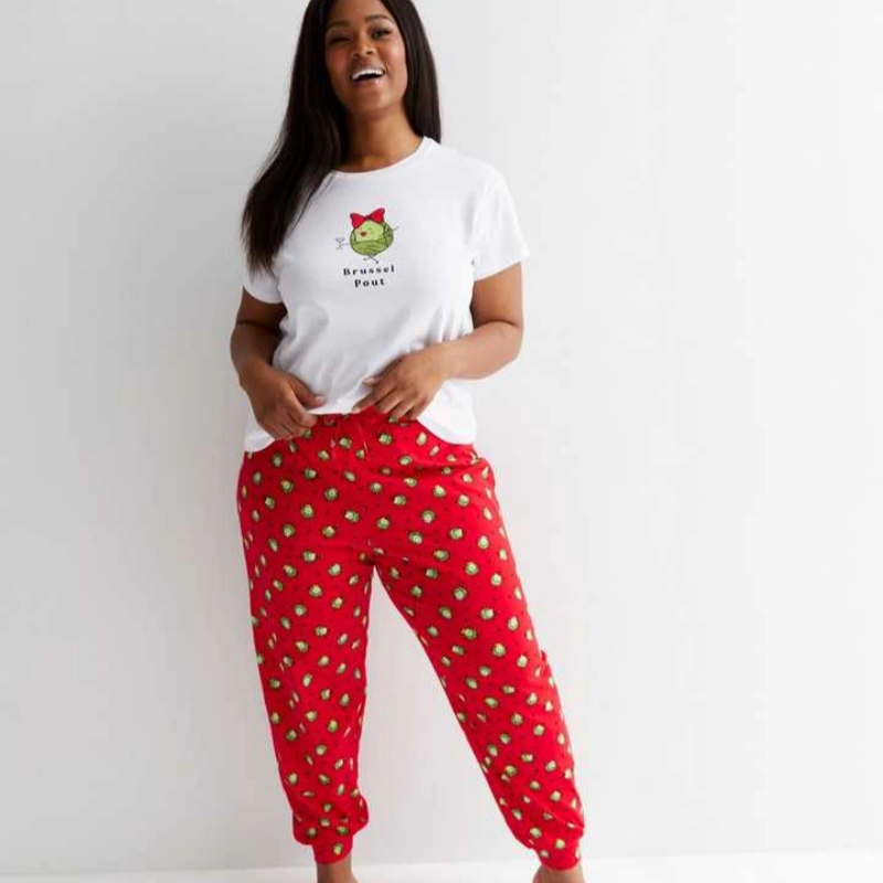 christmas jogger pajamas
