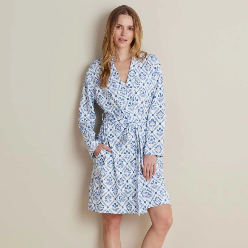 cotton rayon robe