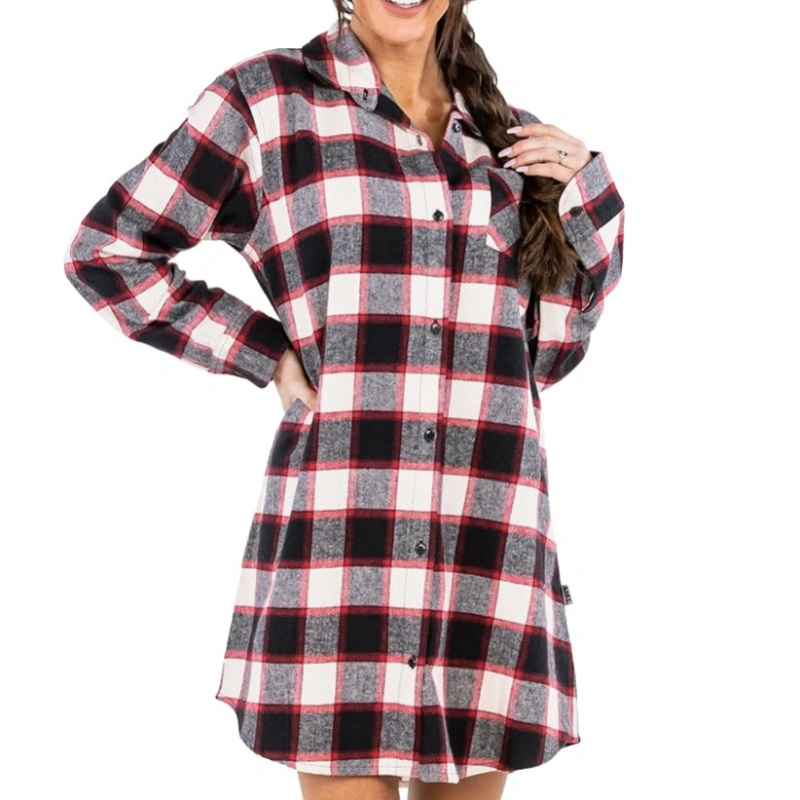 cute flannel nightgown