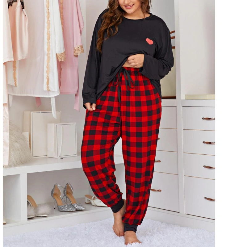 flannel jogger pajamas