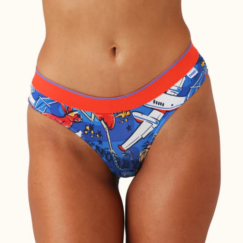high cut cheeky underwear
