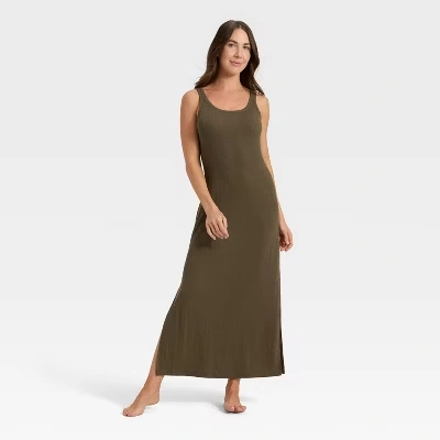 long rayon nightgowns