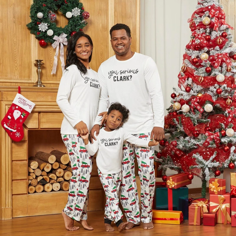 luxury family pajamas