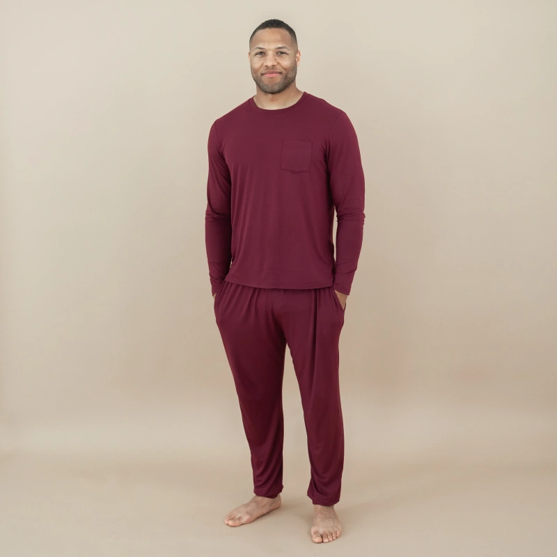 mens jogger pajamas