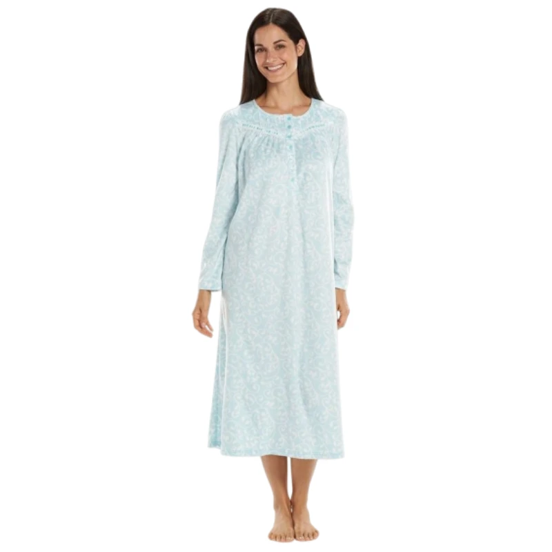 minky fleece nightgown