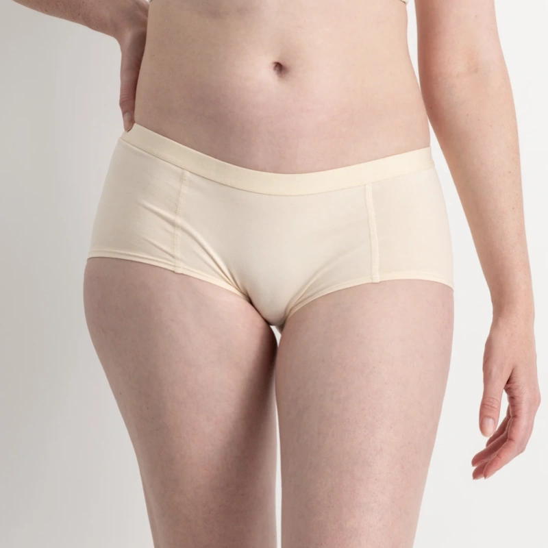 organic cotton boyshort underwear
