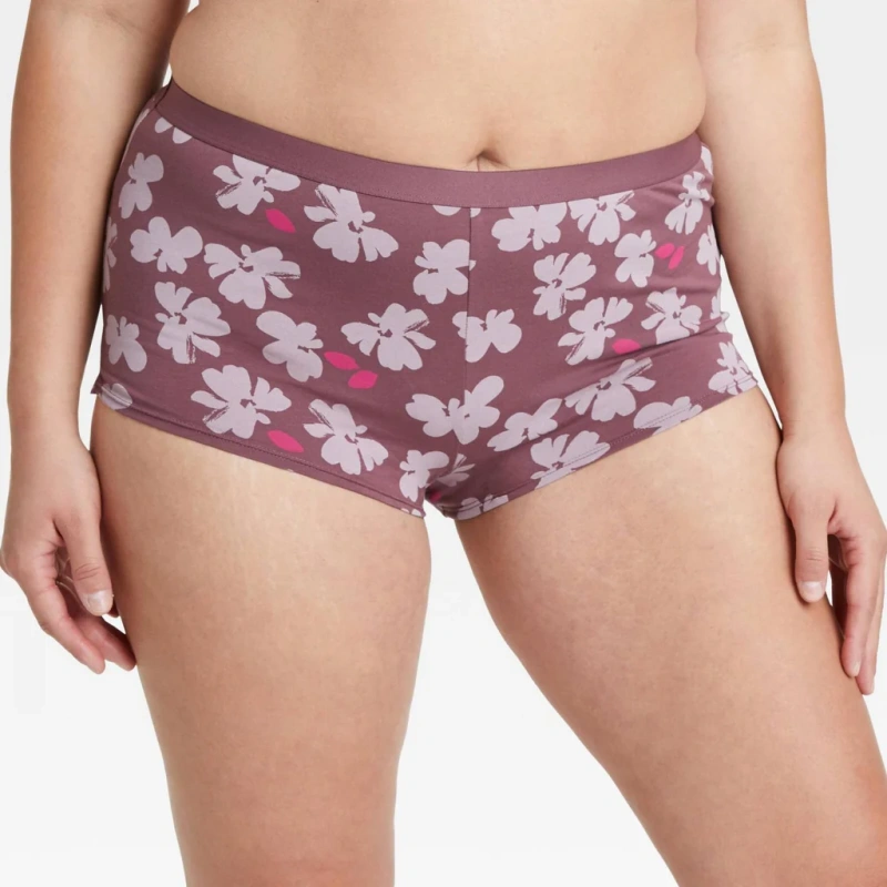plus size cotton boyshorts