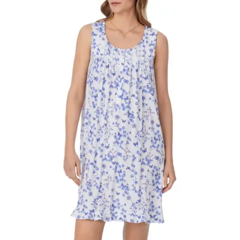 sleeveless knit nightgowns