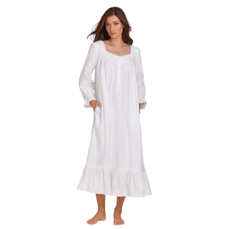 vintage white nightgown