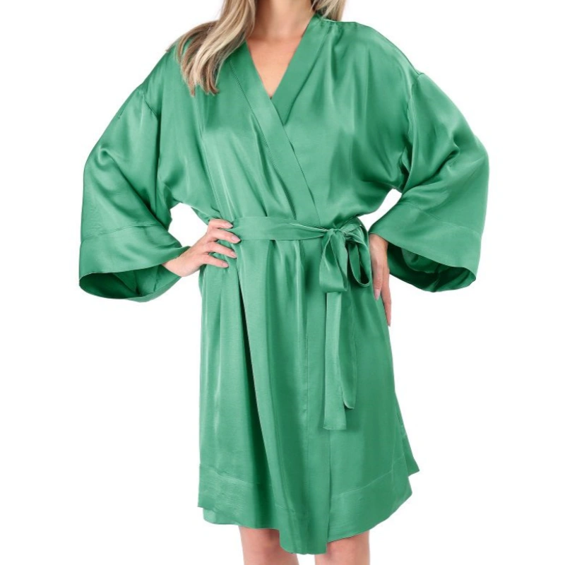 viscose satin robes