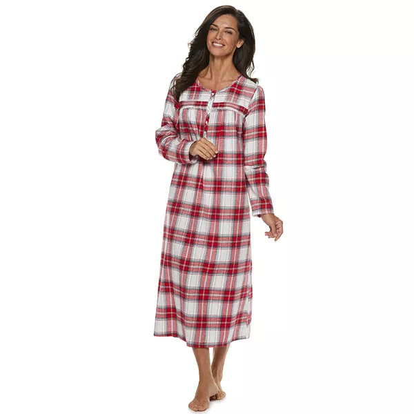 winter flannel nightgowns