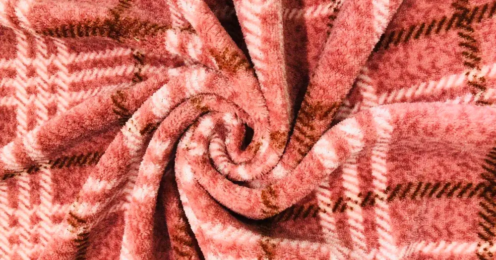 coral fleece fabric