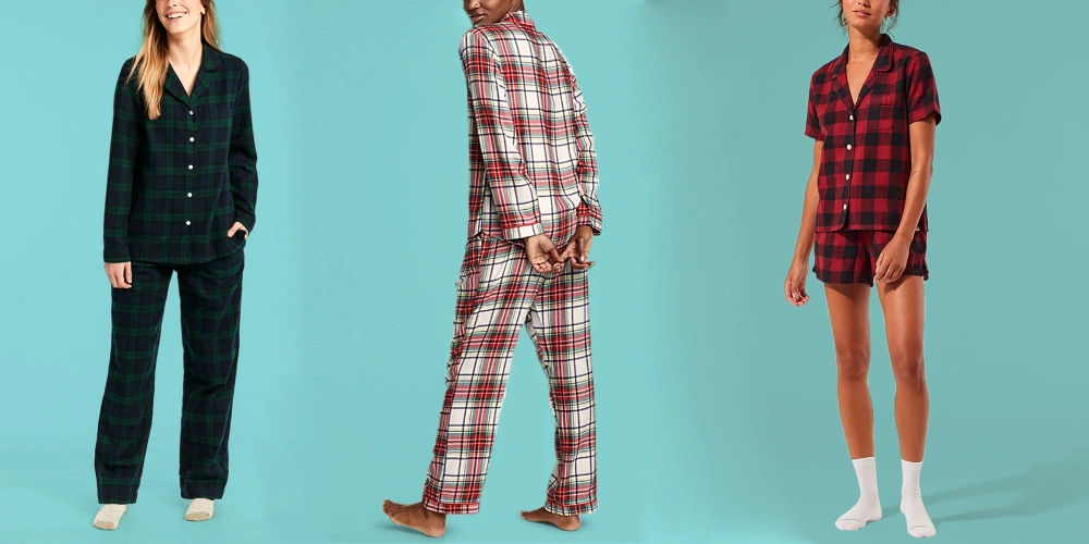 cotton flannel pajamas from friendtex