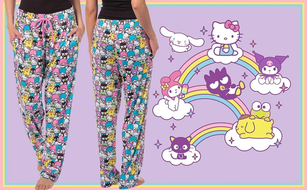 hello kitty pajamas pant social media