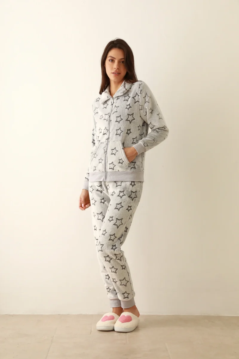 plush flannel pajamas​