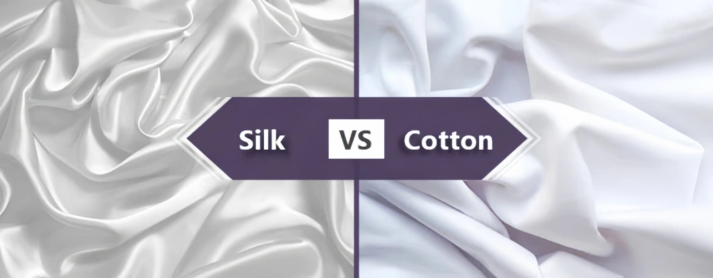 silk vs cotton fabric