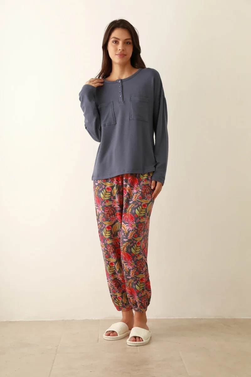 terry cloth pajama set