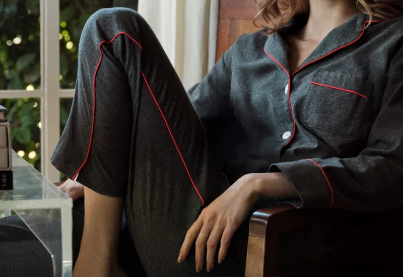 charcoal gray pajamas
