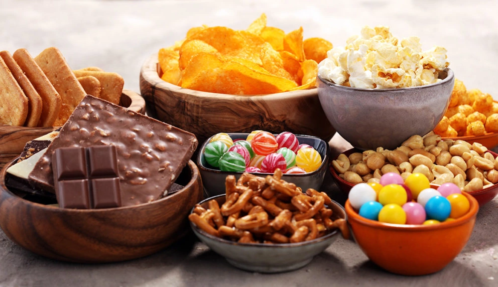 comfort foods and sweet treats