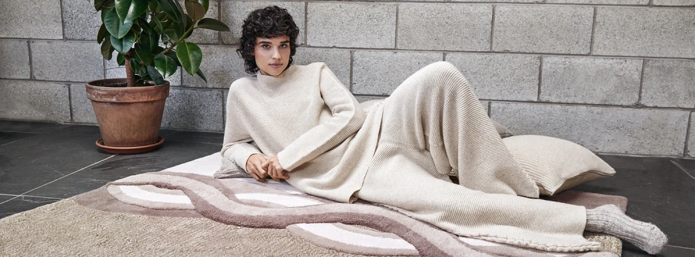 soft knit loungewear