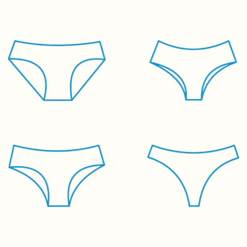 pack technique de sous-vêtements