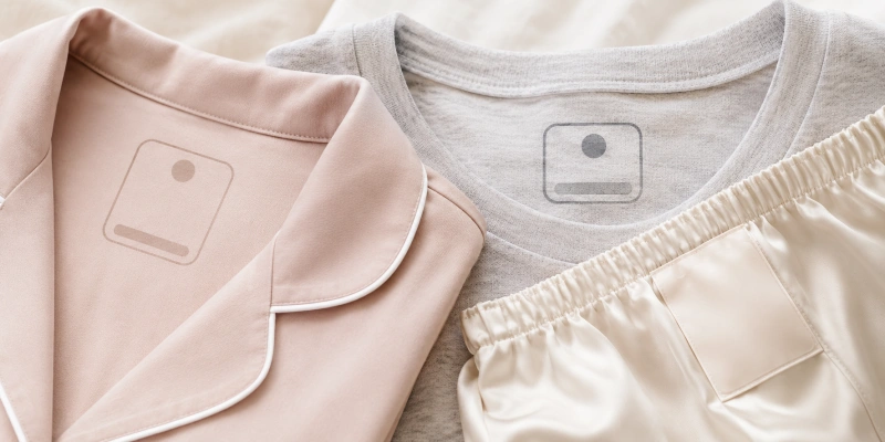 printed labels for pajamas