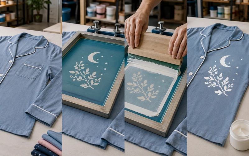 what is pajama screen printing