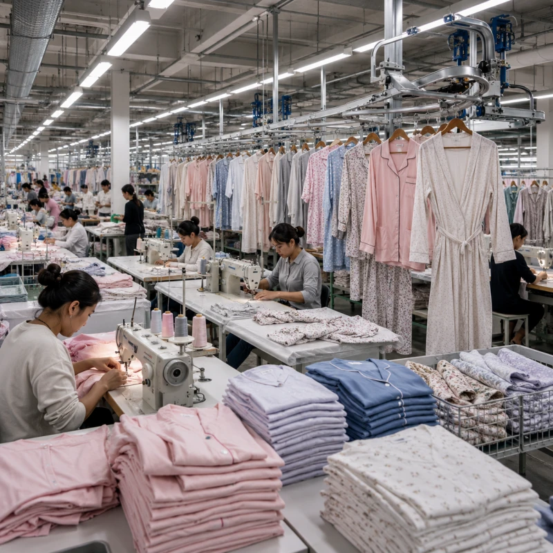 sleepwear factories